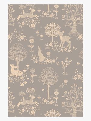 Majvillan Tapet Summer Fields, Dusty Blue