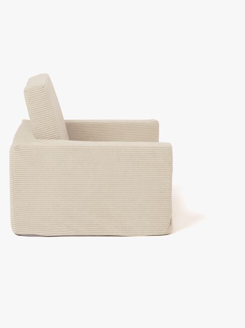 Kid's Concept Lænestol Foldbar, Naturhvid