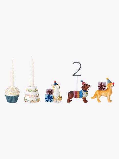 Bloomingville MINI Fødselsdagstog Salve, Hvid