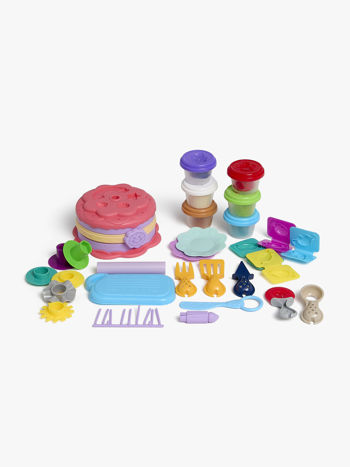 Fippla Modellervoks Fødselsdagskage 36 Dele