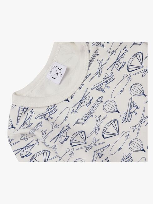 Luca & Lola Montay Langærmet T-Shirt 2-pak, White 