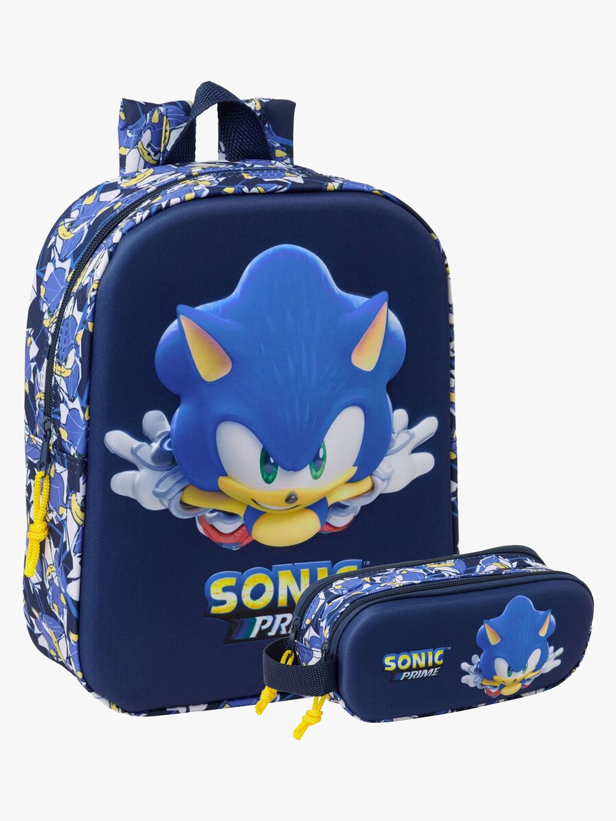 Sonic The Hedgehog 3D Rygsæk 6L & Penalhus