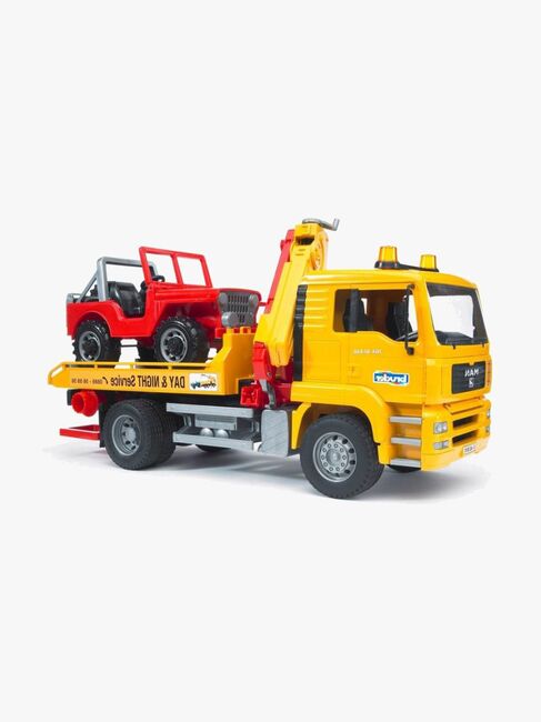 Bruder MAN TGA Kranbil m. Jeep