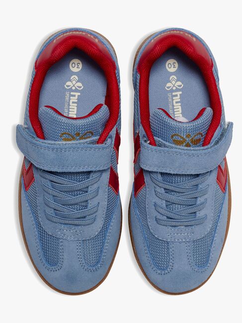 Hummel VM78 Cph Jr Sneakers, Faded Denim/Crimson