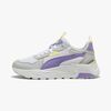 Puma Trinity Lite Jr Sneakers, White/Lavender Alert/Glacial Gray