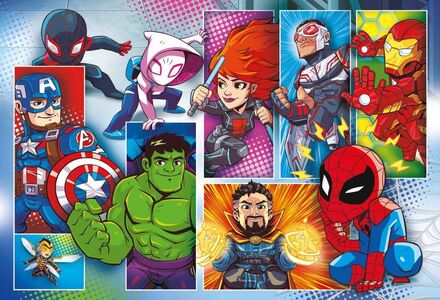 Marvel Super Hero Puslespil Maxi, 24 Brikker