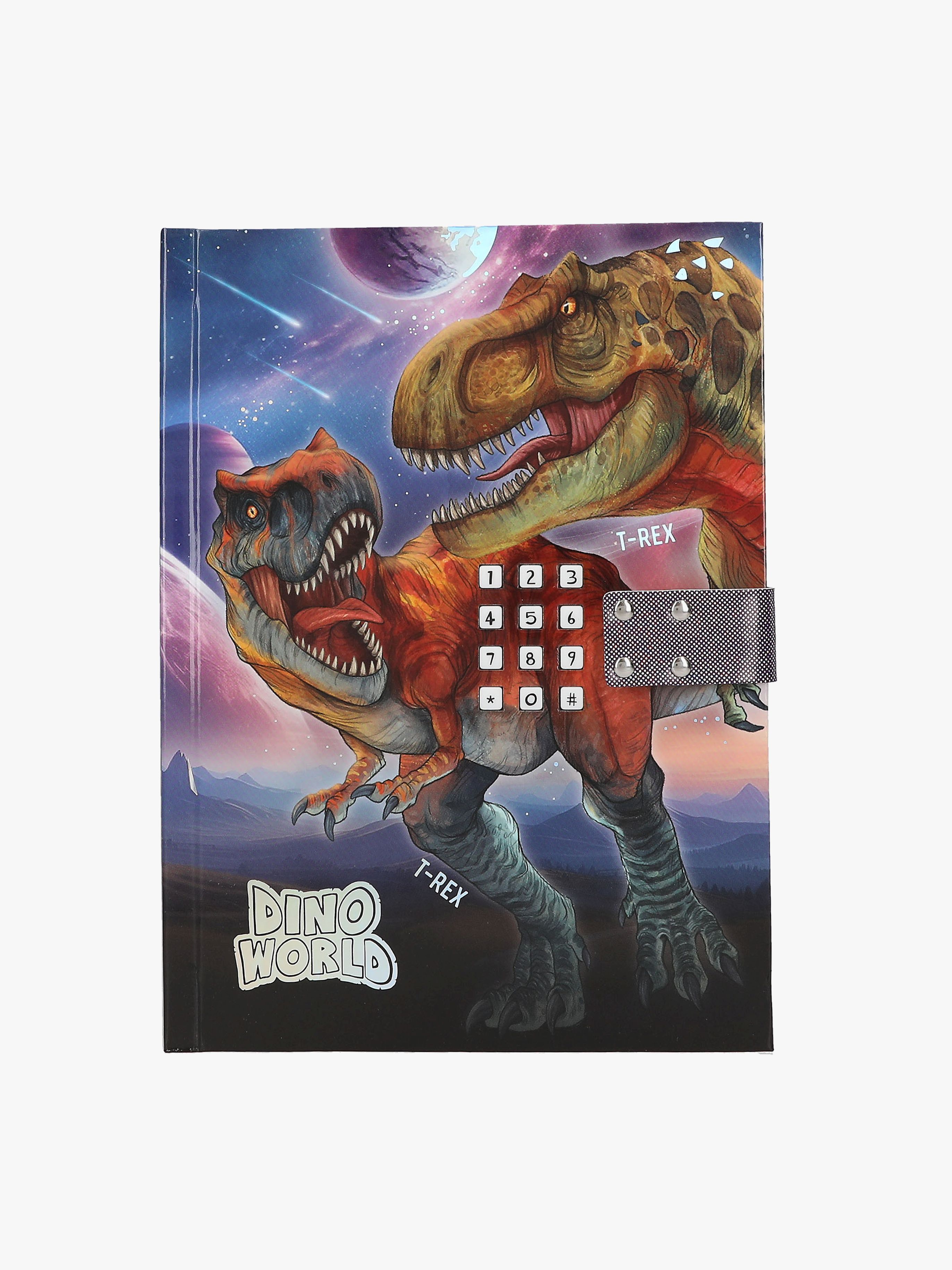 Dino World Dagbog med Kode &  Musik