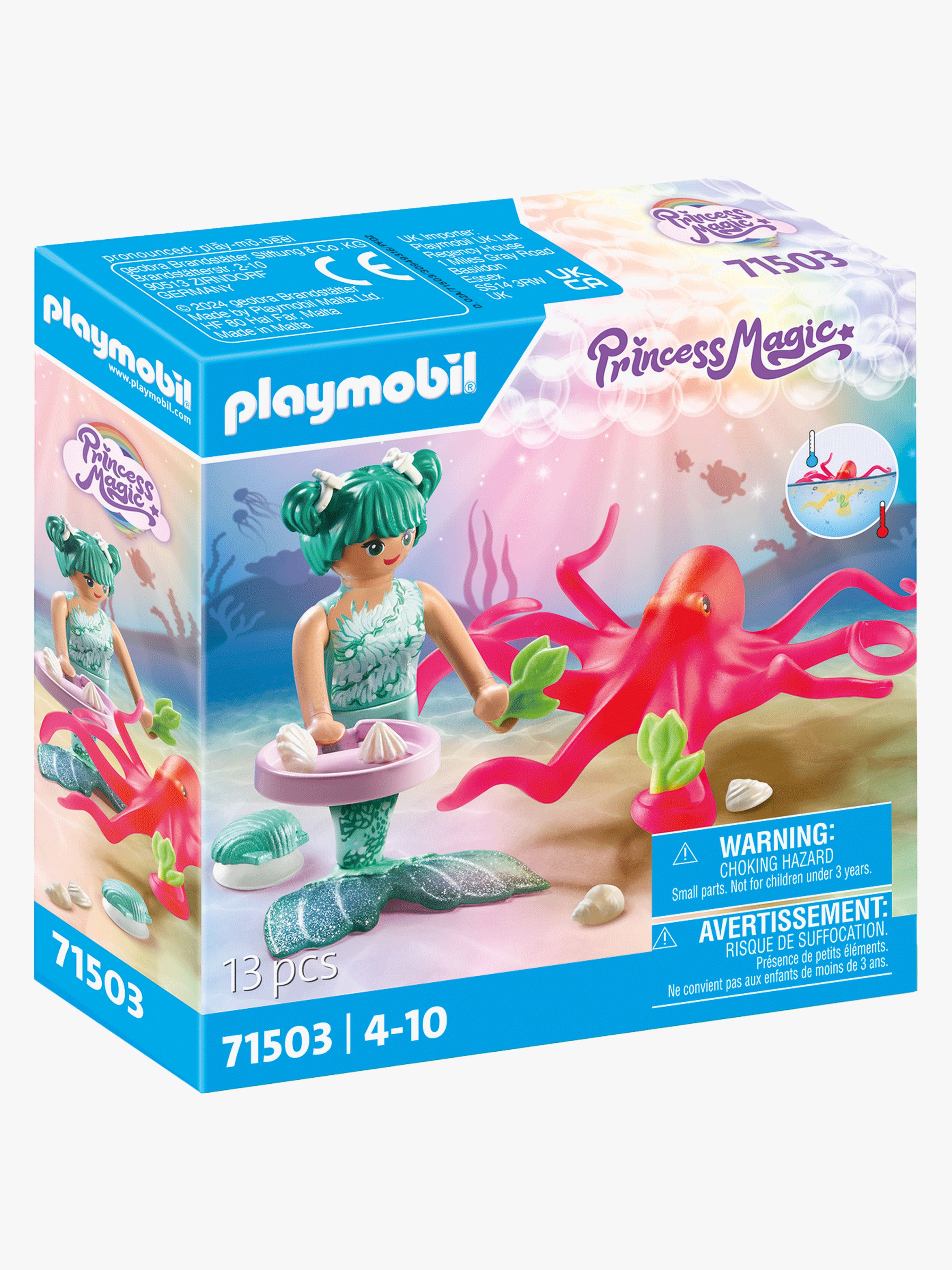 Playmobil 71503 Princess Magic Byggesæt Havfrue med Blæksprutte