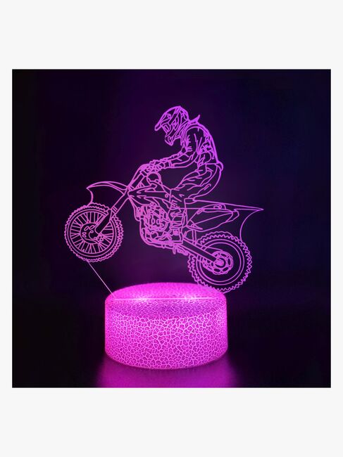 Powerpal 3D-Natlampe, Motorcykel