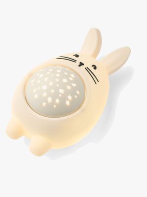 LIEWOOD Manuel Projektorlampe med Lyd Kanin, Sandy