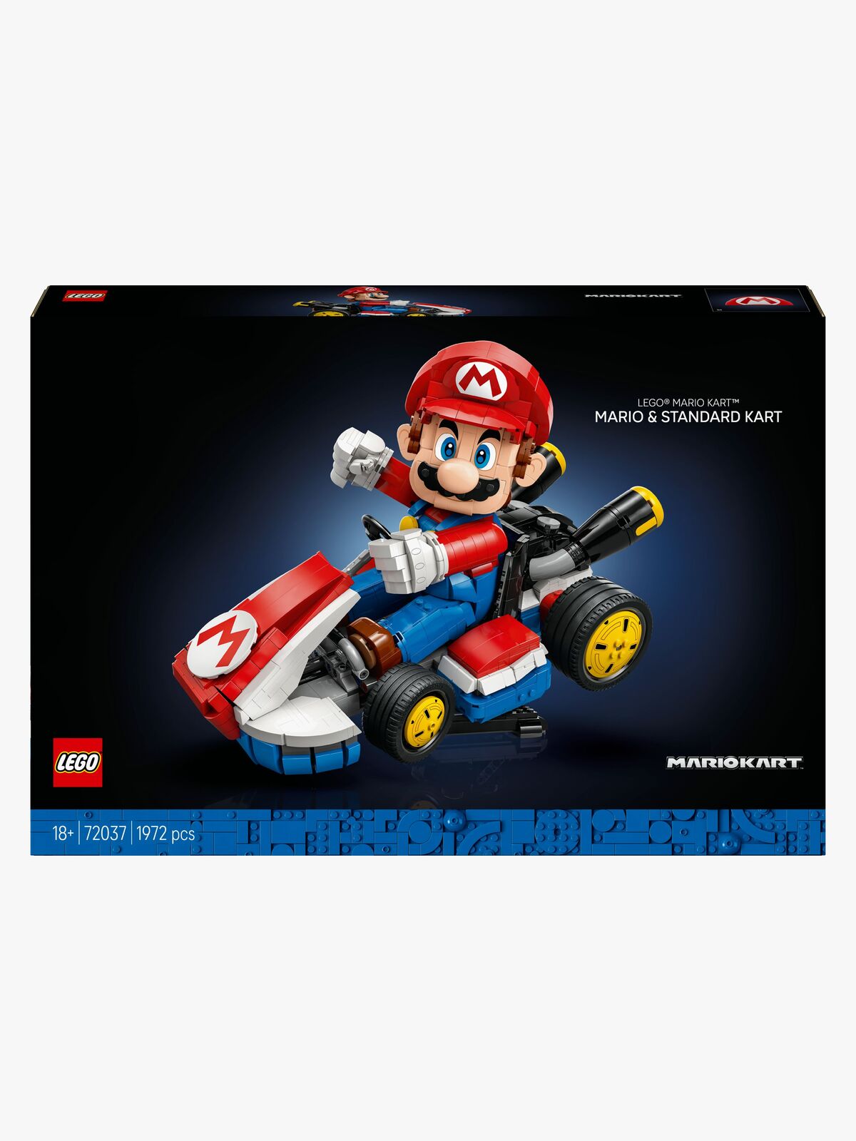 LEGO Super Mario 72037 Mario Kart – Mario og Standard Kart