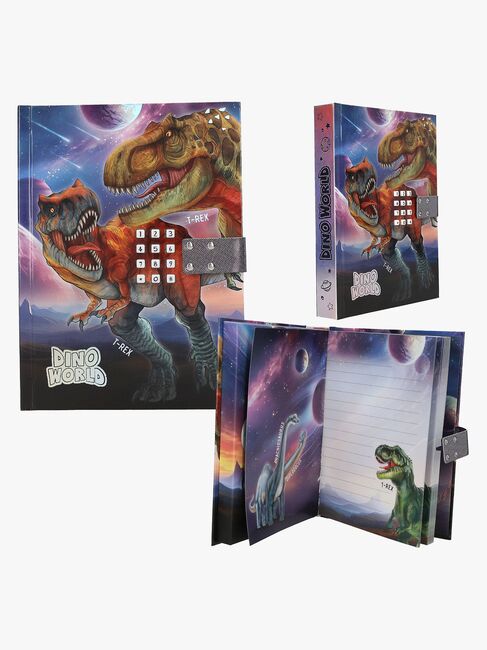 Dino World Dagbog med Kode & Musik