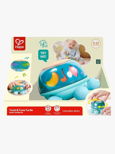 Hape Twist & Tune Aktivitetslegetøj Skildpadde