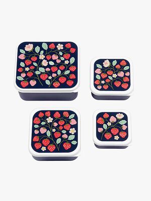 A Little Lovely Company Madkasse-sæt, Jordbær