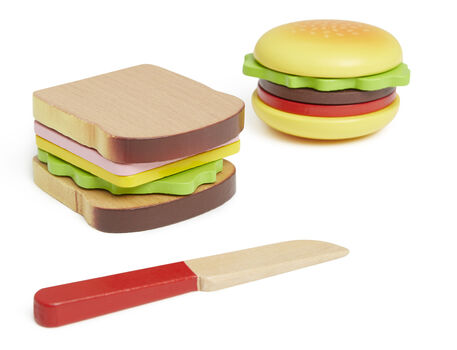 VIGA Legesæt Hamburger & Sandwich