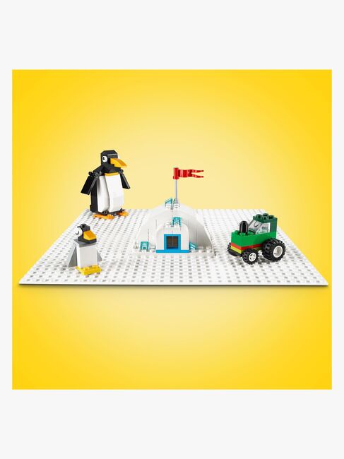 LEGO Classic Hvid byggeplade 11026