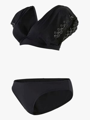 Cache Cœur BLOOM Graviditetsbikini, Black 