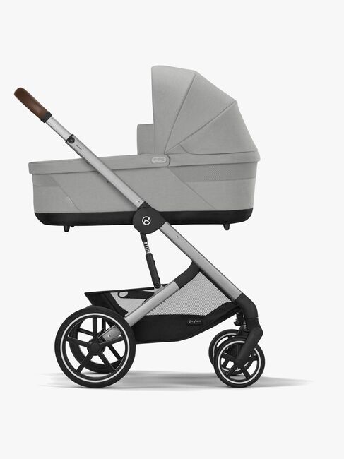 Cybex BALIOS S Lux Klapvogn, Stone Grey/Silver