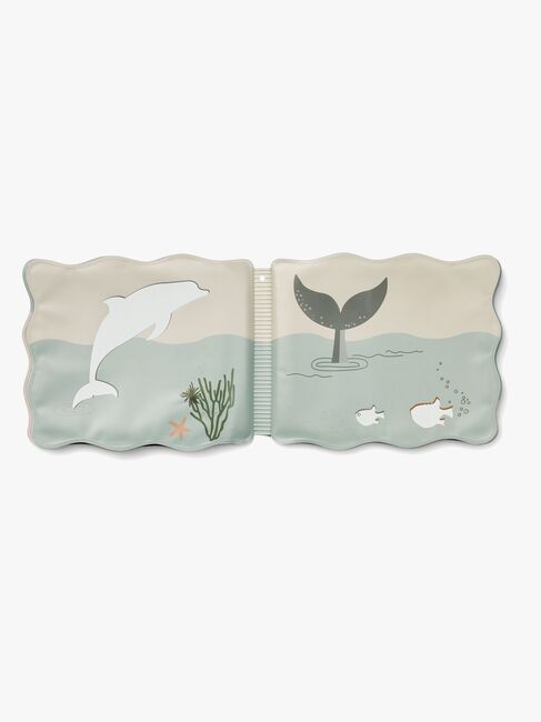 LIEWOOD Waylon Magic Badebog, Sea creature/Sandy