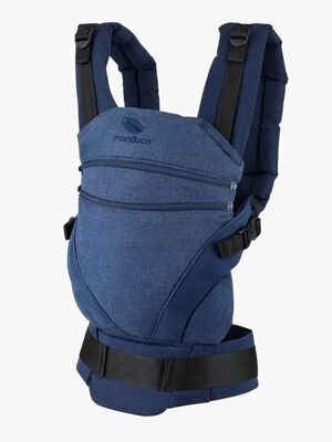 Manduca XT Cotton Bæresele, Melange Blue