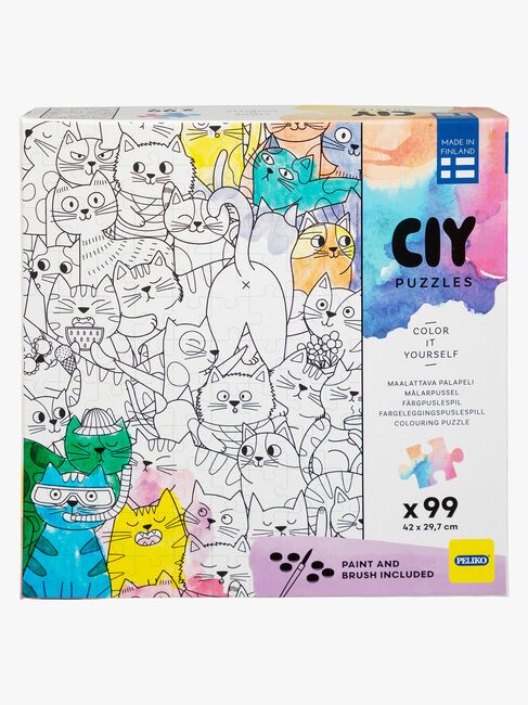 Peliko CIY Puslespil med Vandfarver 99 Brikker Blandet Udvalg