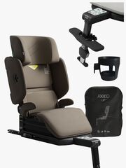 Axkid Up Autostol inkl. Tilbehør, Driftwood Beige