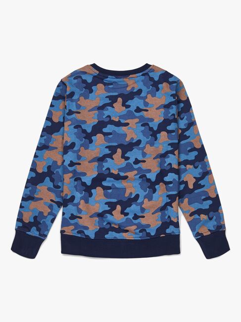 Luca & Lola Vincenzo Trøje, Blue Camouflage