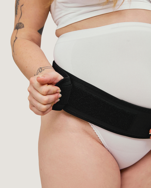 Carriwell Justerbart Graviditetsstøttebælte S/M, Sort