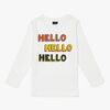 Luca & Lola Gabriel Langærmet T-Shirt, Offwhite