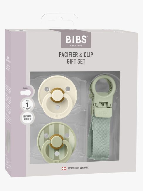 BIBS Colour Sut & Loop Suttesnor Gavesæt Latex Str. 1, Sage