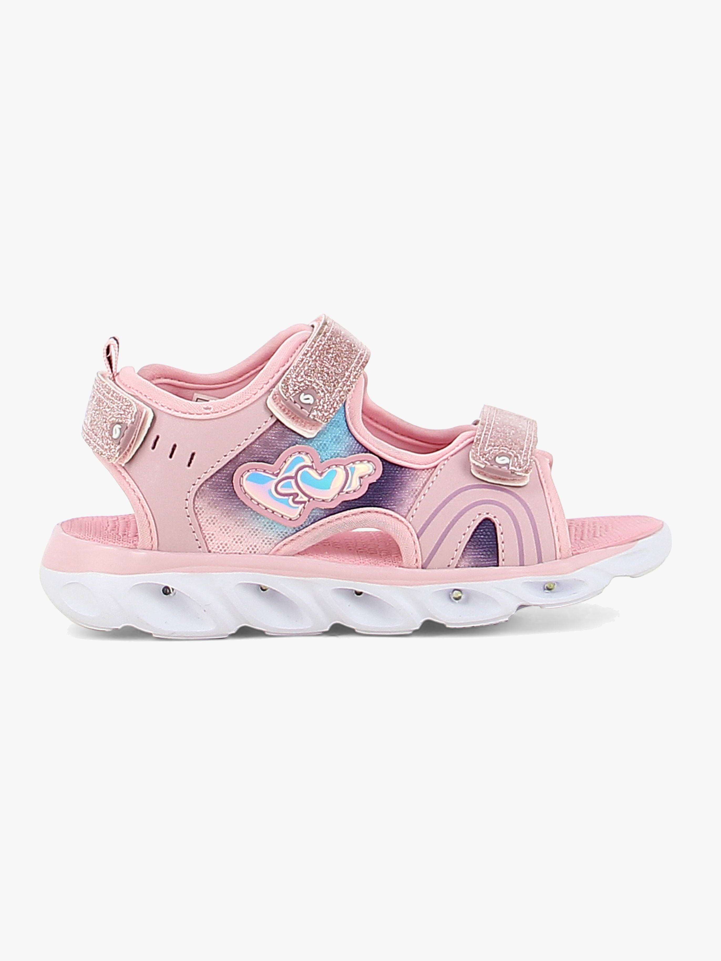 Leaf Surte  Blinkende Sandaler, Pink, 30