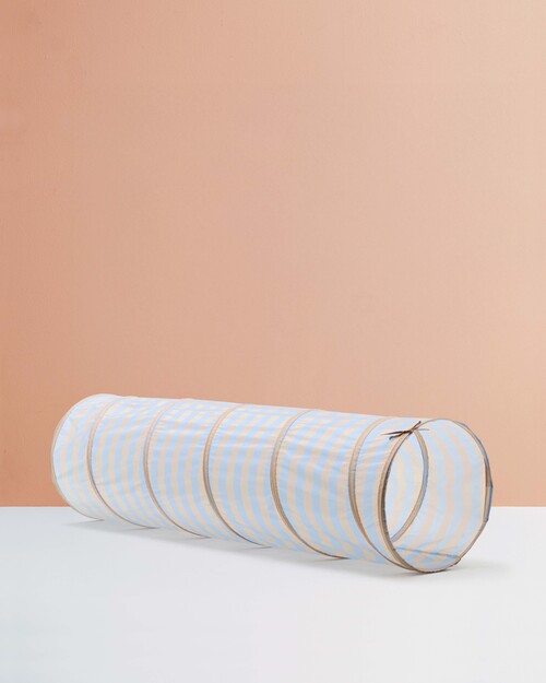 Kid's Concept Legetunnel Stribet, Blå