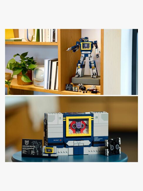 LEGO Icons 10358 Transformers: Soundwave