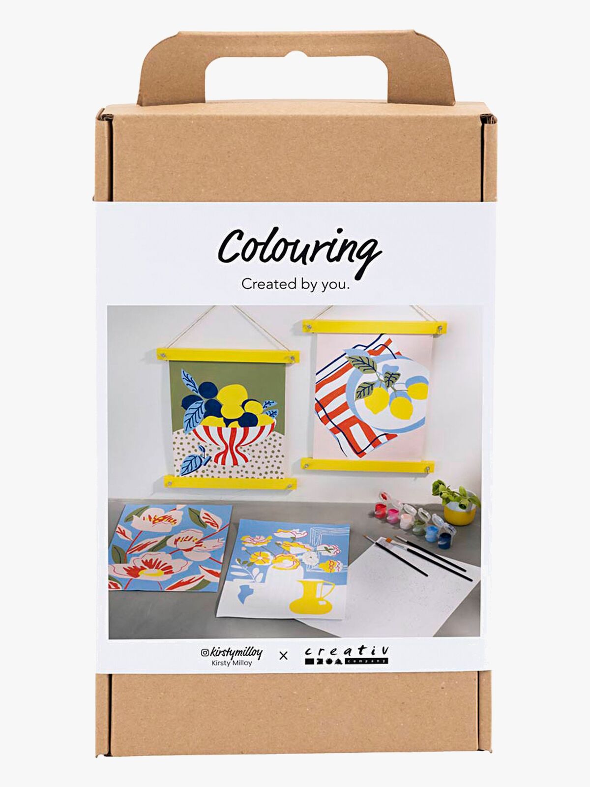 Creativ Company Malesæt DIY Farvelægning Fremstillet af Akryl