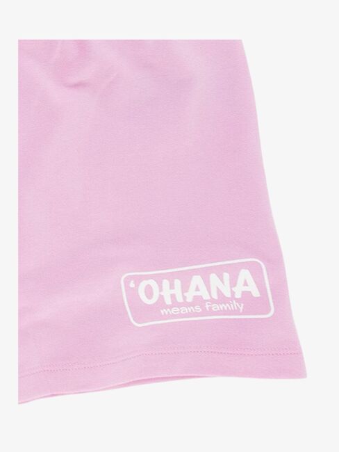 Disney Stitch T-shirt & Shorts Sæt, Hvid