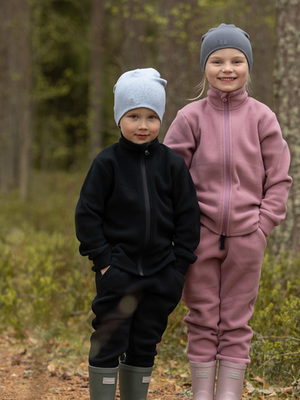 Lindberg Chill Fleecetrøje, Black