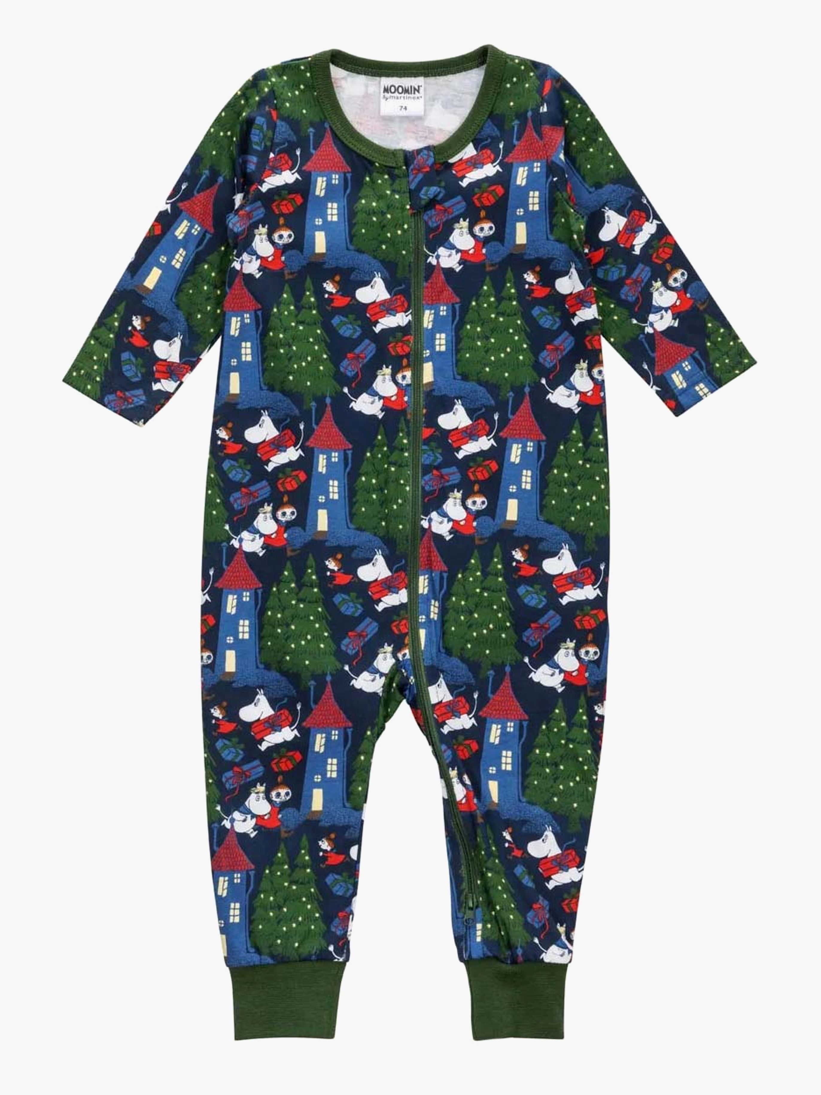 Mumitroldene Fra Martinex Rush Pyjamas Baby, Dark Blue, 68