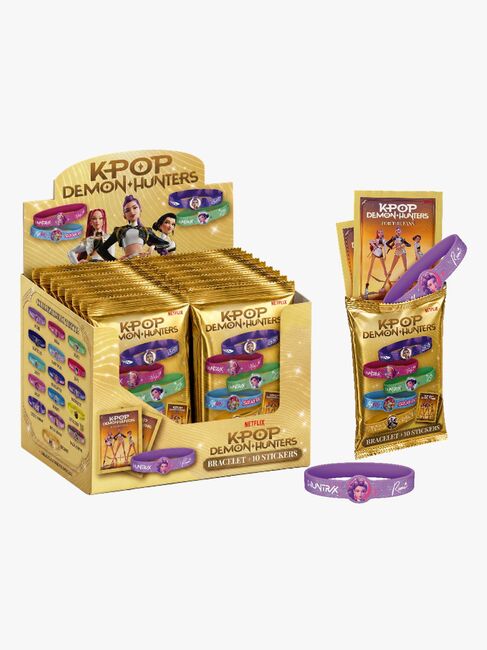 K-Pop Demon Hunters Wave 2 Klistermærke 10-Pak Med Armbånd 374-0014-1148_1.jpg