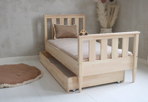 Minitude ETHAN Seng 90x200, Natur