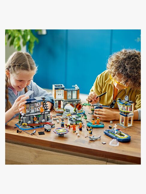 LEGO City 60419 Politiets fængselsø