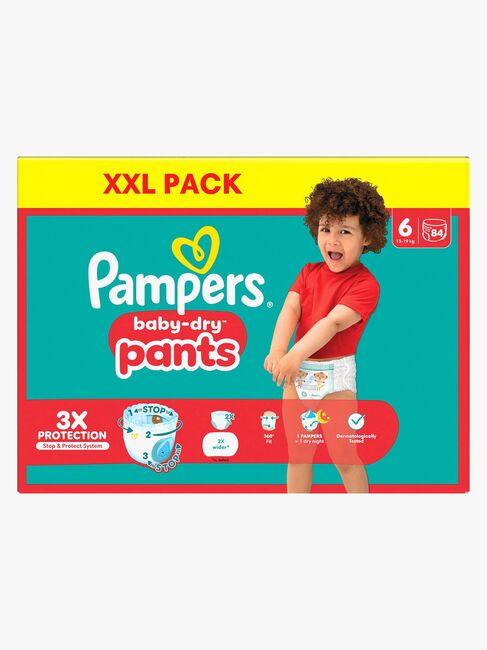 Pampers Baby Dry Pants Bleer Str. 6 13-19 kg XXL 84-pak