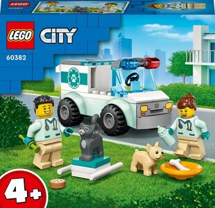 LEGO City Great Vehicles 60382 Dyrlæge-redningsvogn