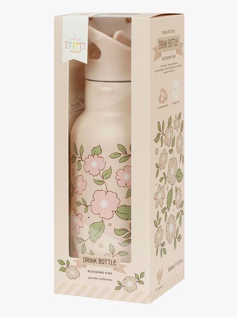 A Little Lovely Company Drikkedunk Blomster 350 ml, Pink