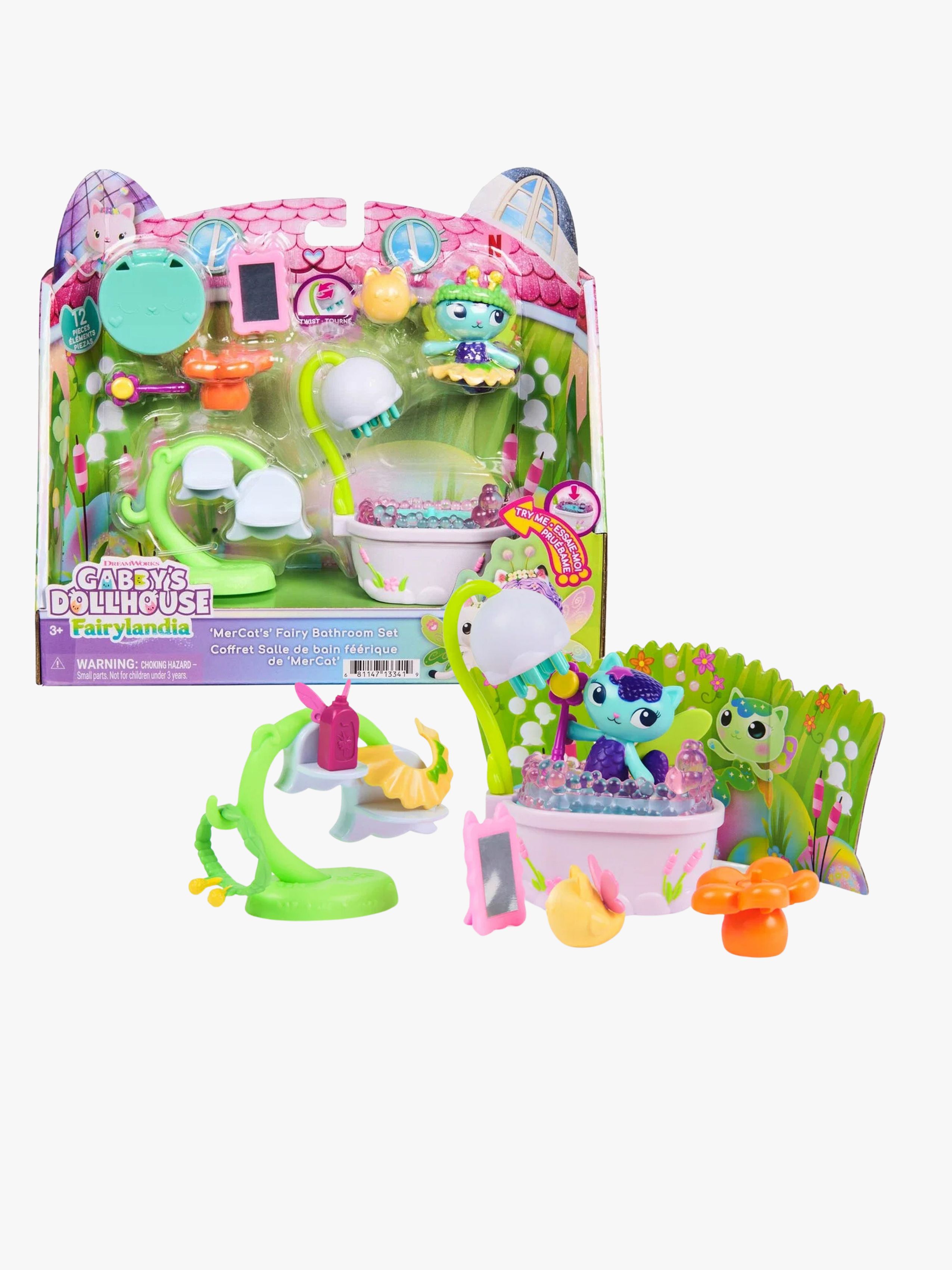 Gabby's Dollhouse Fairylandia Legesæt Badeværelse