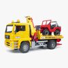 Bruder MAN TGA Kranbil m. Jeep