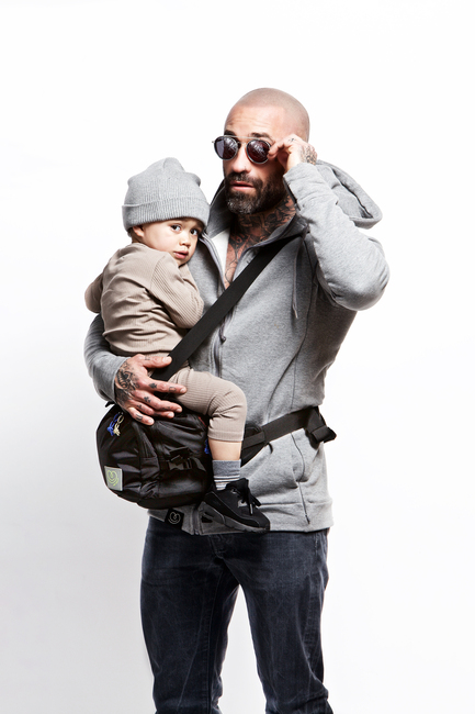 Love Radius Caravan Bag Hoftesæde, Sort