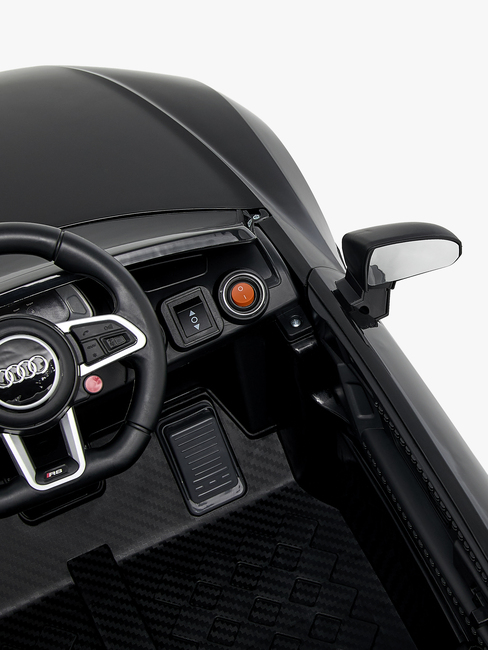 Audi R8 Spyder Elbil, Sort