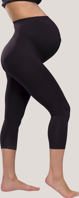 Carriwell Graviditetsleggings 3/4, Sort