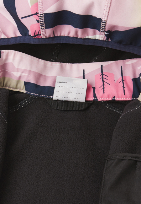 Reima Vantti Softshelljakke, Grey Pink