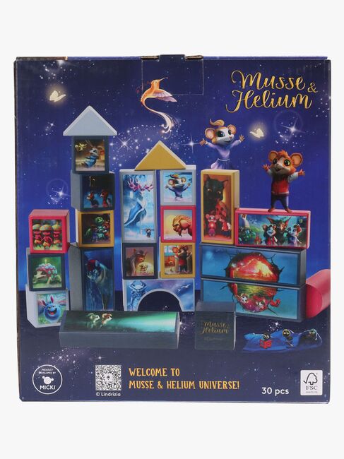 Musse & Helium Musse & Helium Byggeklodser i Træ